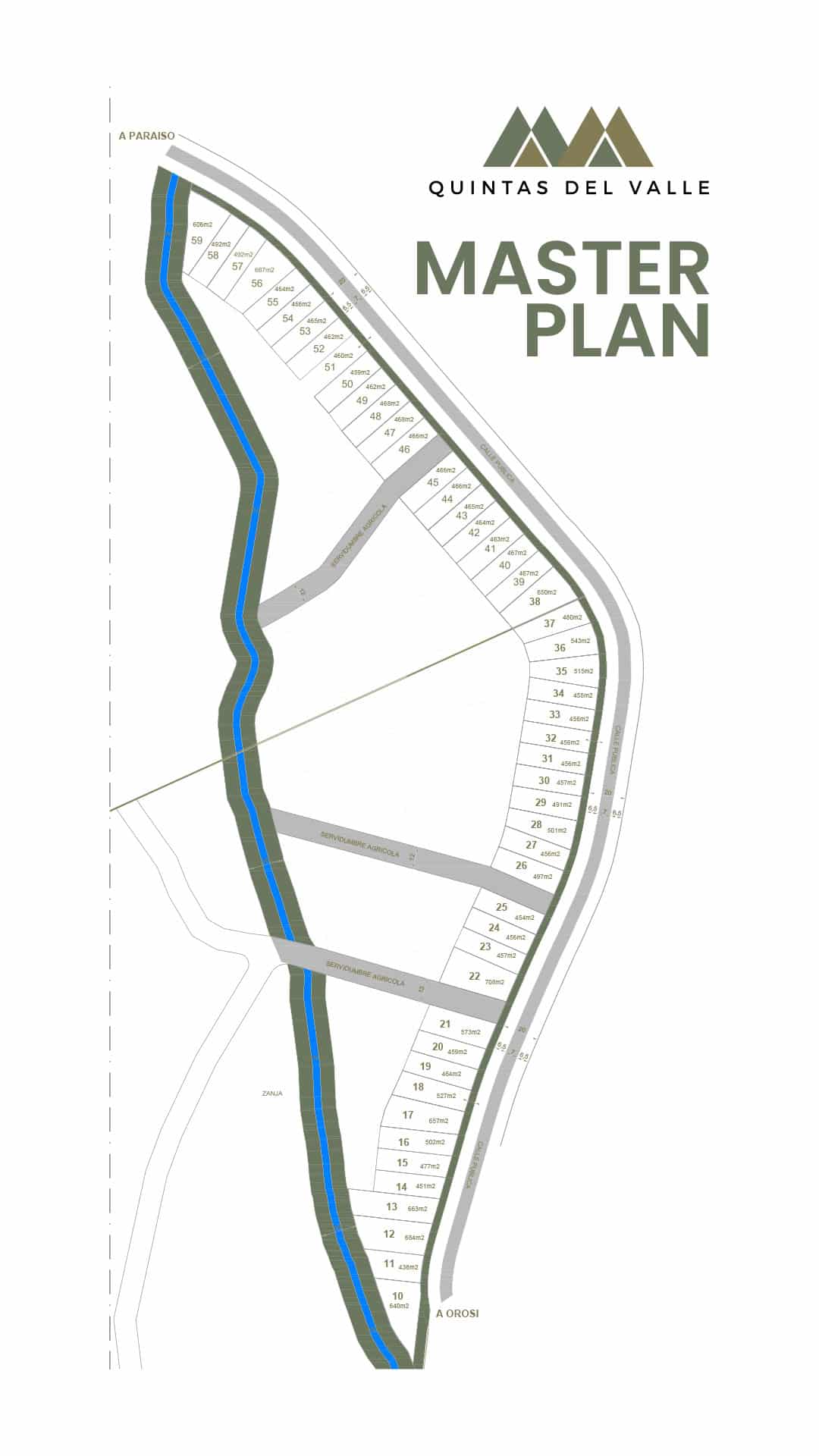 Mobile MasterPlan QDV Condominios Venta Casa Cartago Lotes