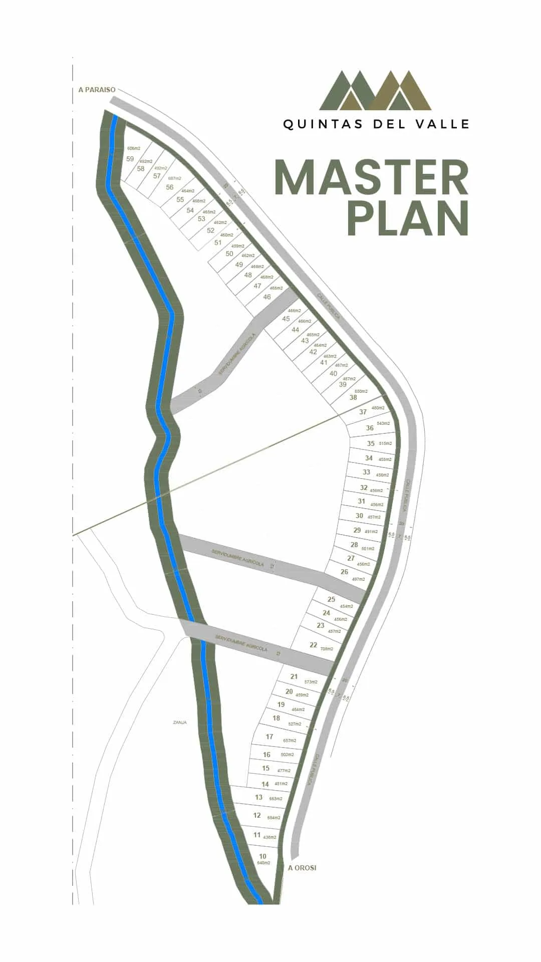 Mobile MasterPlan QDV Condominios Venta Casa Cartago Lotes