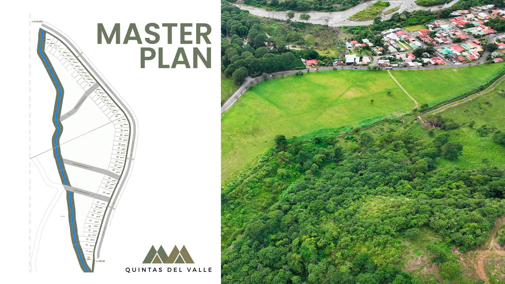 Widescreen MasterPlan QDV Condominios Venta Casa Cartago Lotes